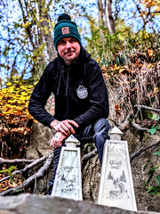 ArzgebirgLifestyle Laterne „Glück Auf" "Black + White Edition"