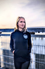 Damen Hoodie "Schwarz-Weiß"