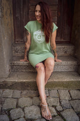 Damen Sommerkleid lang in 4 Farben