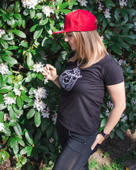 Damen T-Shirt "Schwarz-Weiß"