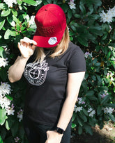 Damen T-Shirt "Schwarz-Weiß"