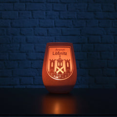 Windlicht „Bergstadt Lößnitz“ "White Edition" & „Rot Edition“