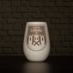 Windlicht „Bergstadt Lößnitz“ "White Edition" & „Rot Edition“