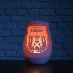 Windlicht „Bergstadt Lößnitz“ "White Edition" & „Rot Edition“