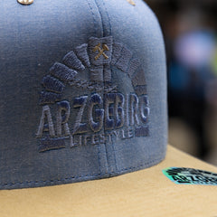 Jeans Style Cap „Glück Auf“