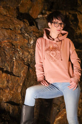Damen Hoodie "Altrosa-Rosè Gold"