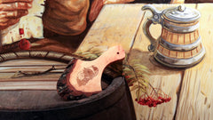 Hochwertiges HolzschneideBrett "Kumpel"