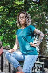 Damen Oversize Shirt in "7 Farben"