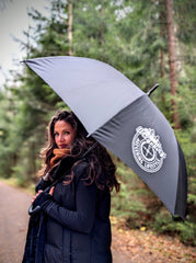 Regenschirm "Schwarz-Silber"