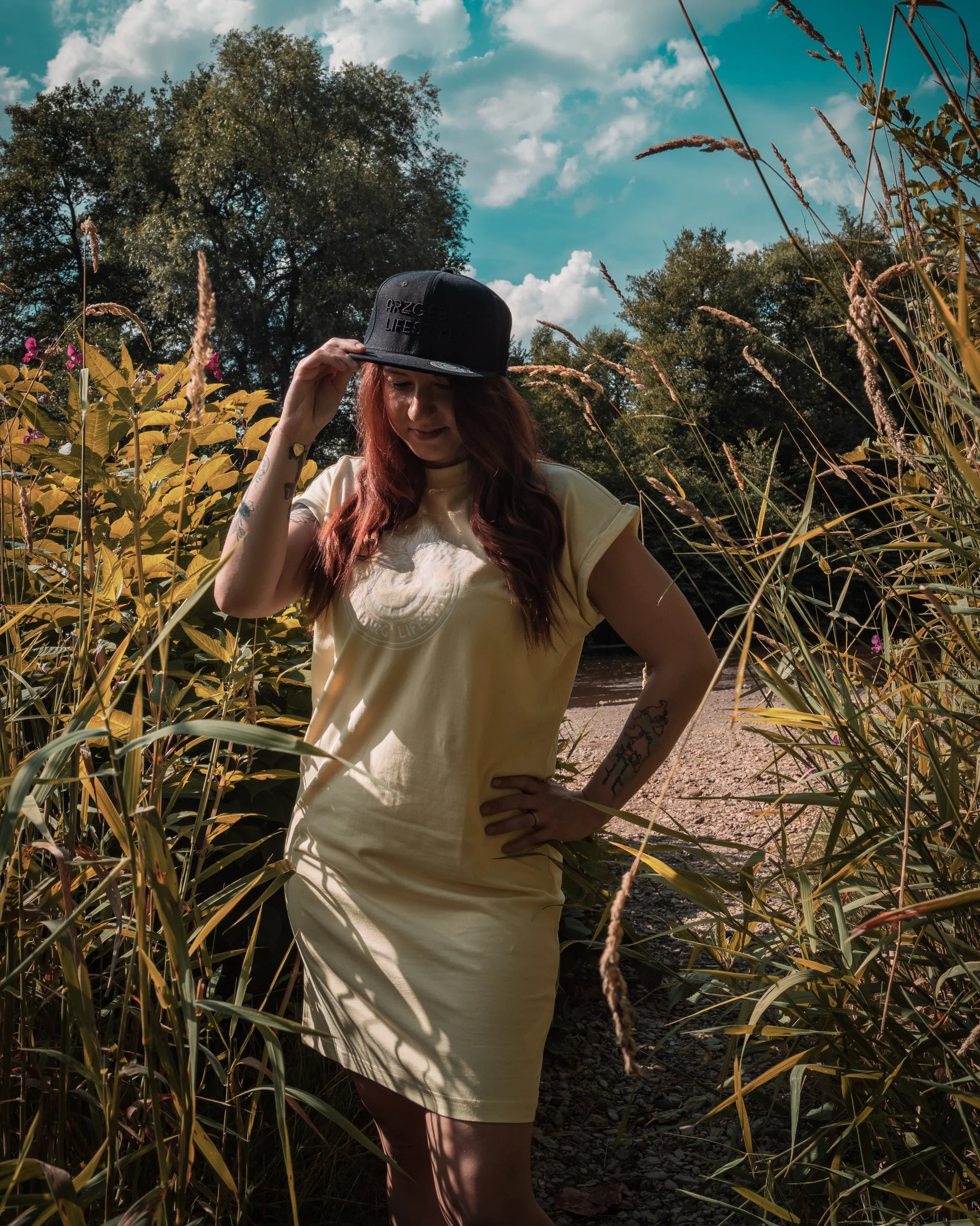 Damen Sommerkleid lang in 4 Farben