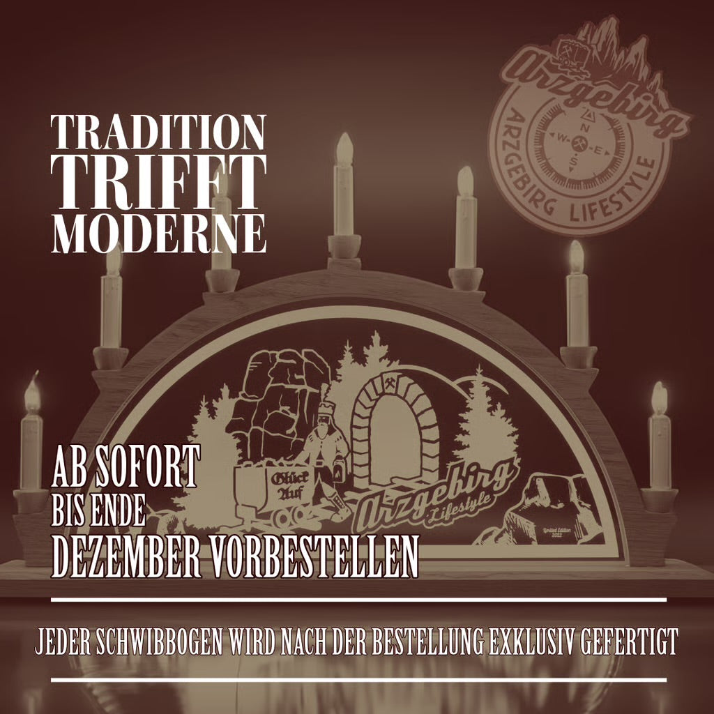 Schwibbogen "Kumpel" Limited Edition 2024