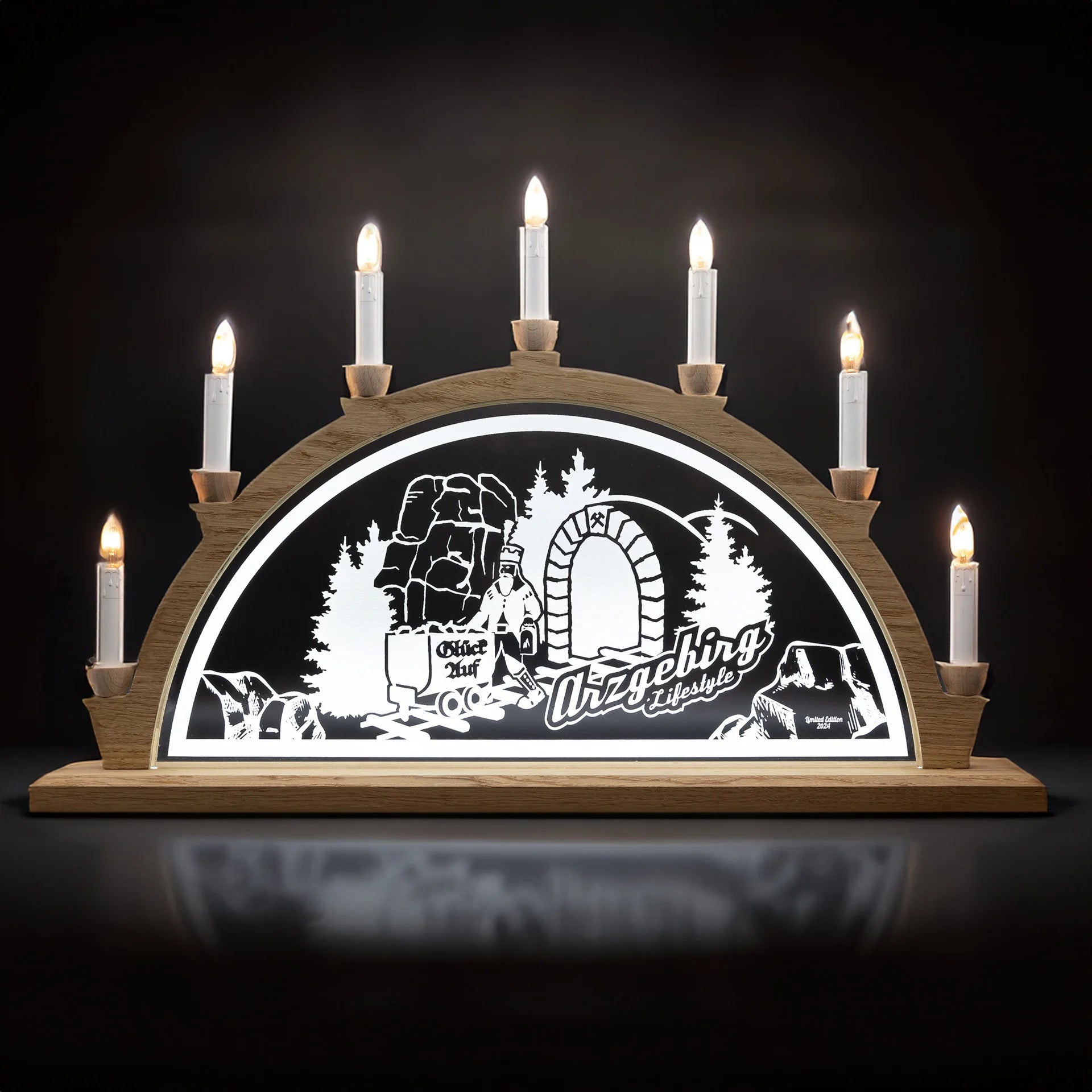 Schwibbogen "Kumpel" Limited Edition 2024