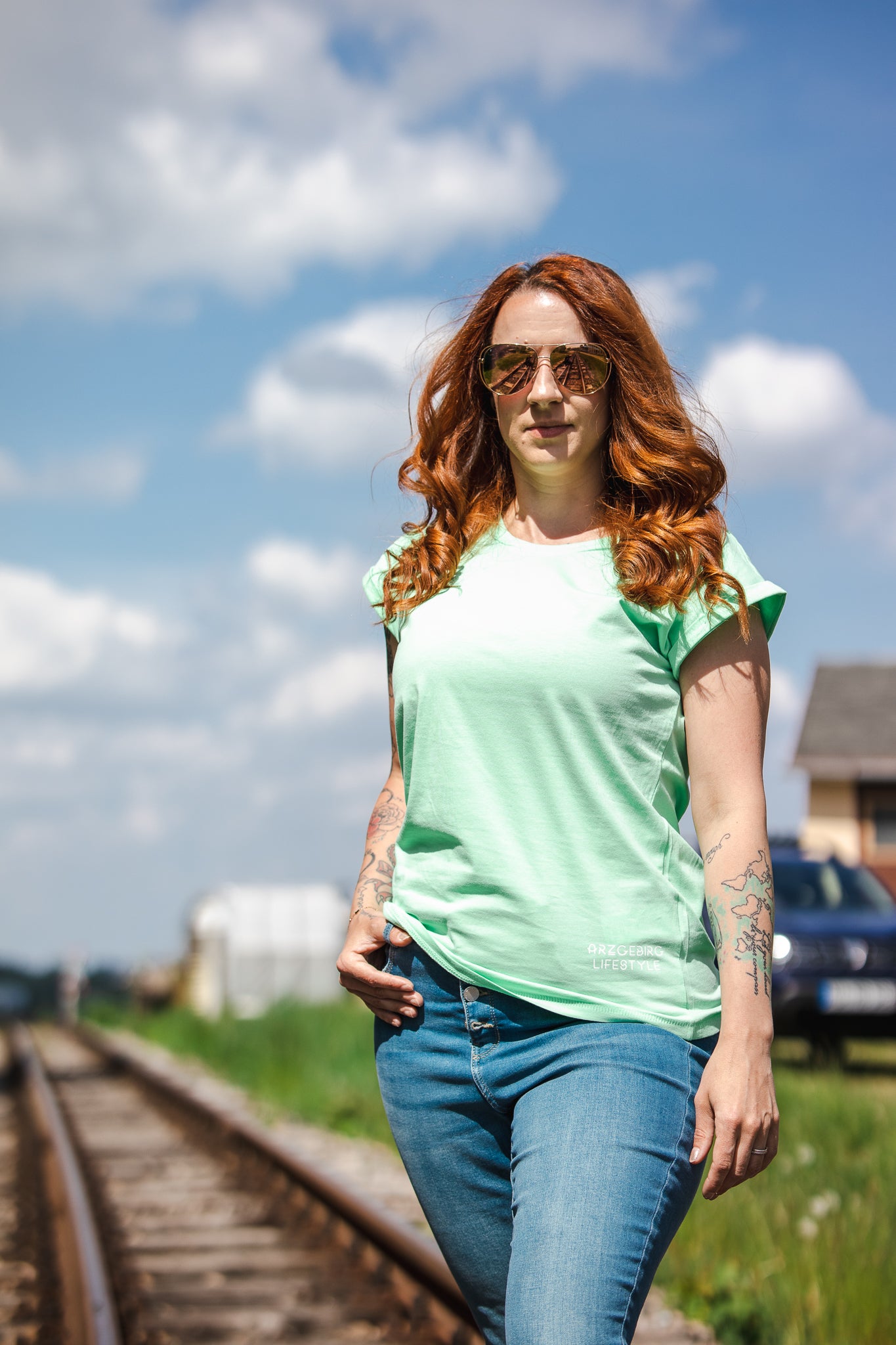Damen Oversize Shirt in "7 Farben"