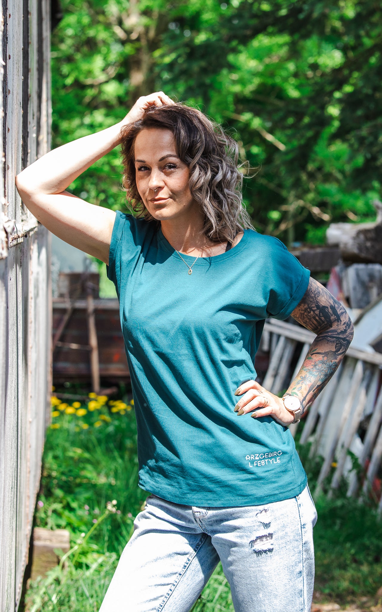 Damen Oversize Shirt in "7 Farben"